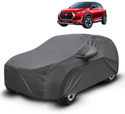 Auto Hub Car Cover For Nissan Magnite (With Mirror Pockets)(Grey)