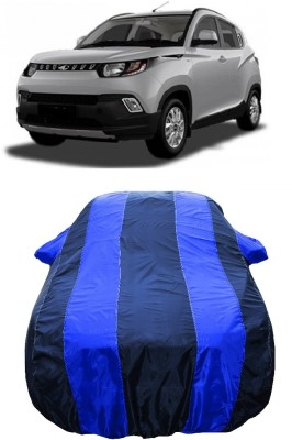 Wegather Car Cover For Mahindra KUV100 NXT D75 K4 Plus 5Str (With Mirror Pockets)(Blue)