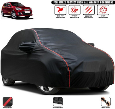 APNEK Car Cover For Maruti Suzuki Alto K10, Alto K10 0.8L 12C, Alto K10 LX, Alto K10 LX Optional, Alto K10 LX Petrol, Alto K10 LXI (With Mirror Pockets)(Black)