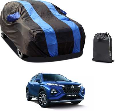 PAGORA Car Cover For Maruti Suzuki Fronx (With Mirror Pockets)(Blue)