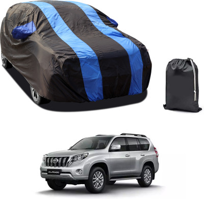 PAGORA Car Cover For Toyota Land Cruiser Prado VX L (With Mirror Pockets)(Blue)