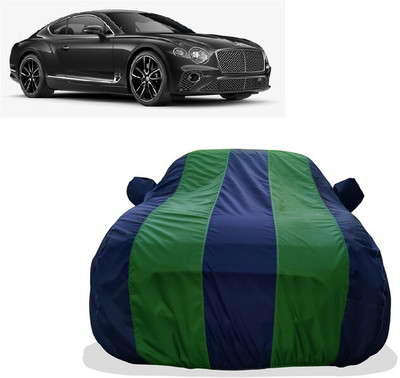 Tricway Car Cover For Bentley Continental GT V8 S Convertible Black ED Petrol (With Mirror Pockets)(Green)