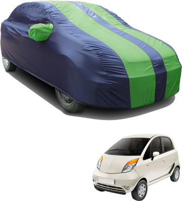 SS FOR YOUR SMART NEEDS Car Cover For Tata Nano (With Mirror Pockets)(Green, Blue)