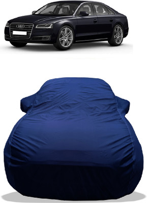 Wegather Car Cover For Audi A8 4E 3.0 TDI Quattro (With Mirror Pockets)(Blue)