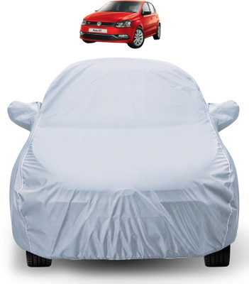 Auto Hub Car Cover For Volkswagen Polo GT (With Mirror Pockets)(Silver)