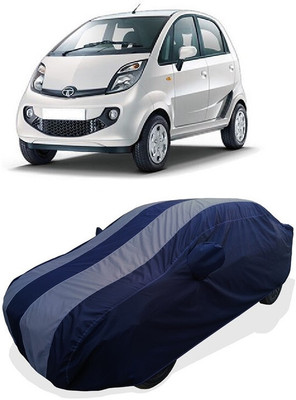 Coxtor Car Cover For Tata Nano XM (With Mirror Pockets)(Grey)