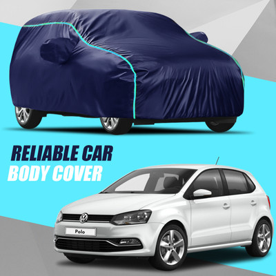 ALTRADECOT Car Cover For Volkswagen Polo (With Mirror Pockets)(Multicolor)