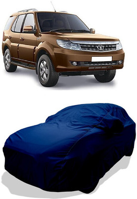 Coxtor Car Cover For Tata Safari Storme VX (With Mirror Pockets)(Blue)