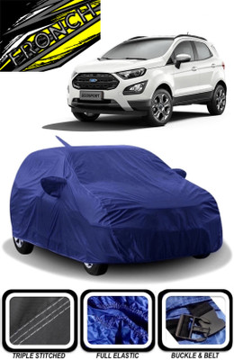FRONCH Car Cover For Ford Ecosport, Ecosport 1.2P Titanium MT (With Mirror Pockets)(Blue)