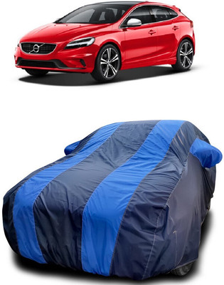 DIGGU Car Cover For Volvo V40 D3 R-Design (With Mirror Pockets)(Blue, Blue)