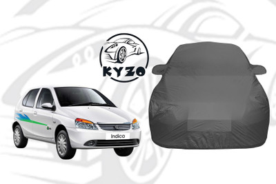 KYZO Car Cover For Tata Indica (With Mirror Pockets)(Grey)
