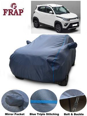 Frap Car Cover For Mahindra KUV100 (With Mirror Pockets)(Grey)