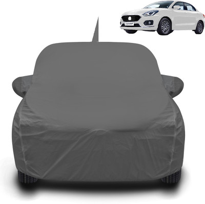 Caronix Car Cover For Maruti Swift Dzire (With Mirror Pockets)(Grey)