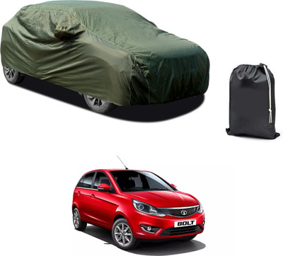 PAGORA Car Cover For Tata Bolt (With Mirror Pockets)(Green)