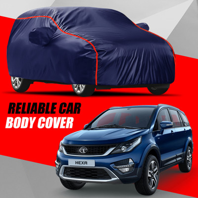 S Shine Max Car Cover For Tata Hexa (With Mirror Pockets)(Multicolor)