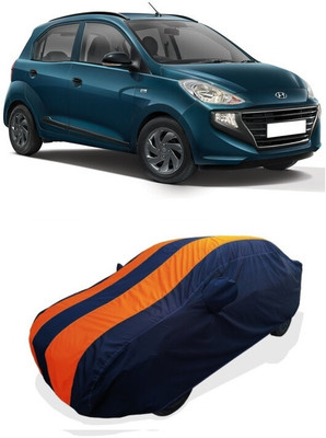 Coxtor Car Cover For Hyundai Santro Transform (With Mirror Pockets)(Orange)