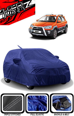 J S R Car Cover For Kia CROSS (With Mirror Pockets)(Blue)