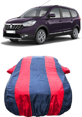 Wegather Car Cover For Renault Lodgy 110PS RxL (With Mirror Pockets)(Red)