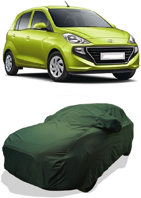 Coxtor Car Cover For Hyundai Santro Sportz AMT Petrol (With Mirror Pockets)(Green)