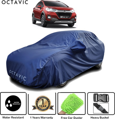 octavic Car Cover For Honda WRV (With Mirror Pockets)(Blue)