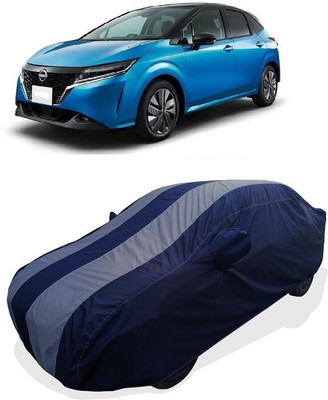 Coxtor Car Cover For Nissan Note e-Power (With Mirror Pockets)(Grey)