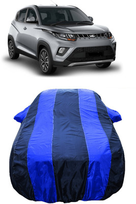 Wegather Car Cover For Mahindra KUV100 (With Mirror Pockets)(Blue)