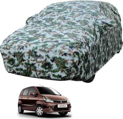 MOCKHE Car Cover For Maruti Suzuki Zen Estilo (With Mirror Pockets)(Multicolor)