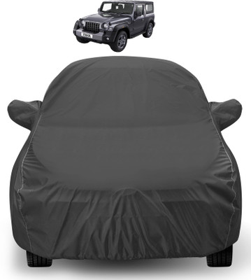 Euro Care Car Cover For Mahindra Thar (Without Mirror Pockets)(Grey)