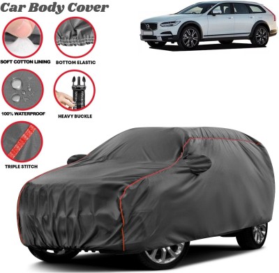 Grizzly Car Cover For Volvo V90, V90 Cross Country, V90 Cross Country D5 Inscription, V90 Cross Country D5 Inscription Disel (With Mirror Pockets)(Grey, Red, For 2011, 2012, 2013, 2014, 2015, 2016, 2017, 2018, 2019, 2020, 2021, 2022, 2023, 2024 Models)