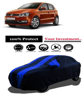 Amexride Car Cover For Volkswagen Polo GT 1.5 TDI (With Mirror Pockets)(Multicolor)