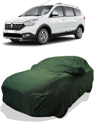 Coxtor Car Cover For Renault Lodgy (With Mirror Pockets)(Green)