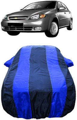 Wegather Car Cover For Chevrolet Optra SRV 1.8 (With Mirror Pockets)(Blue)