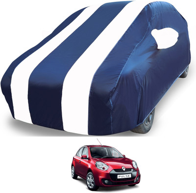 MOCKHE Car Cover For Renault Pulse (With Mirror Pockets)(White)