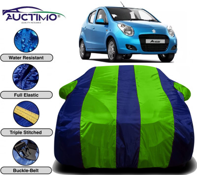 AUCTIMO Car Cover For Maruti Suzuki A-Star (With Mirror Pockets)(Multicolor)