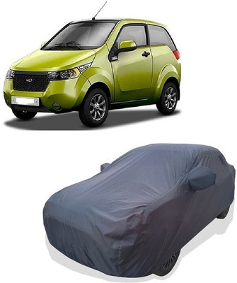 Tricway Car Cover For Mahindra e2o T2 (With Mirror Pockets)(Grey)