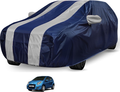 Auto Hub Car Cover For Maruti Suzuki A-Star (Without Mirror Pockets)(Black, Grey)