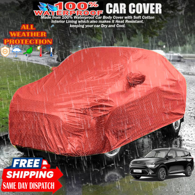 Tamanchi Autocare Car Cover For Kia Carens(Red)