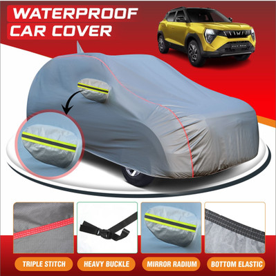 Whipone Car Cover For Mahindra XUV 3XO (With Mirror Pockets)(Grey, For 2024, 2025 Models)