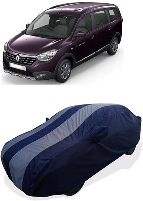 Coxtor Car Cover For Renault Lodgy Stepway 85PS RXL 8S Diesel (With Mirror Pockets)(Grey)