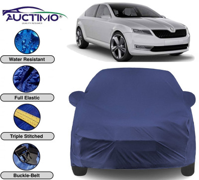 AUCTIMO Car Cover For Skoda Laura (With Mirror Pockets)(Multicolor)