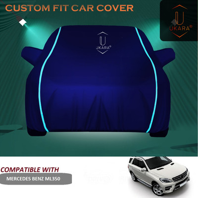 Ukara Car Cover For Mercedes Benz ML350 (With Mirror Pockets)(Blue)