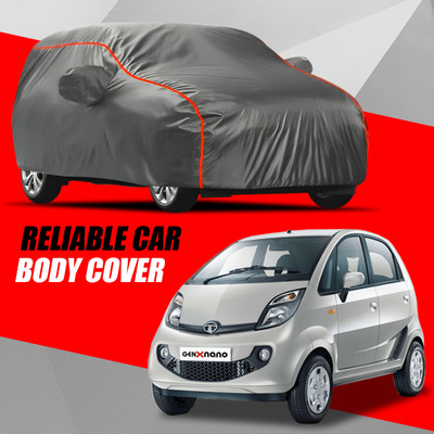 AXLOZ Car Cover For Tata Nano (With Mirror Pockets)(Multicolor)