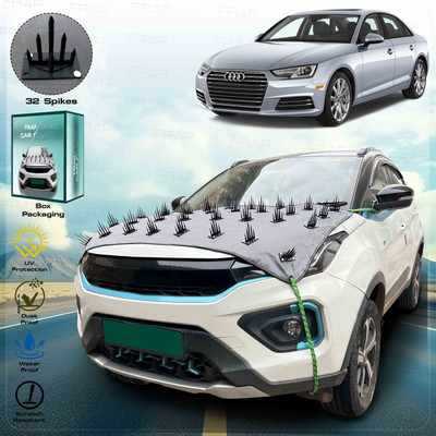 Frap Car Cover For Audi A4 (With Mirror Pockets)(Grey)