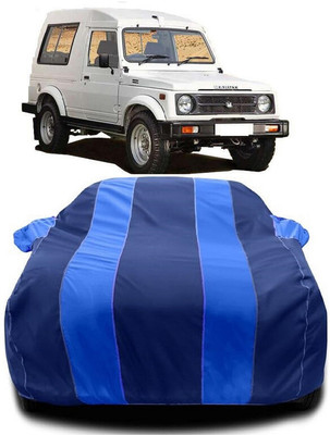 Autoprime Car Cover For Maruti Suzuki Gypsy (With Mirror Pockets)(Blue, Blue)