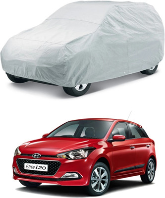 HMS Car Cover For Hyundai Elite i20 (Without Mirror Pockets)(Silver, For 2015, 2016, 2017, 2018 Models)