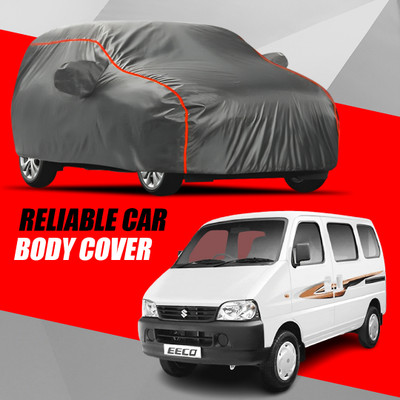 AXLOZ Car Cover For Maruti Suzuki Eeco (With Mirror Pockets)(Multicolor)