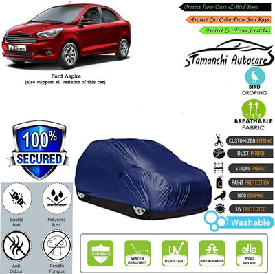 Tamanchi Autocare Car Cover For Ford Aspire(Blue)