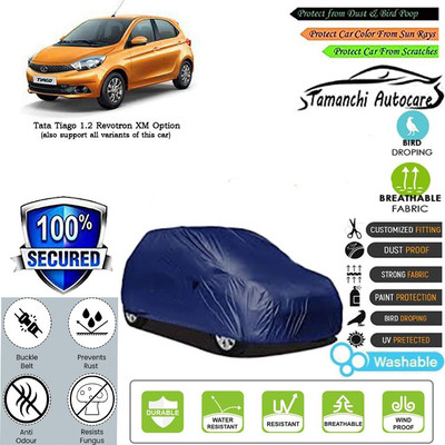 Tamanchi Autocare Car Cover For Tata Tiago 1.2 Revotron XM Option(Blue)