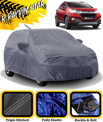 R Rayvin Star Car Cover For Honda WRV Edge Edition i-DTEC S Diesel (With Mirror Pockets)(Grey)