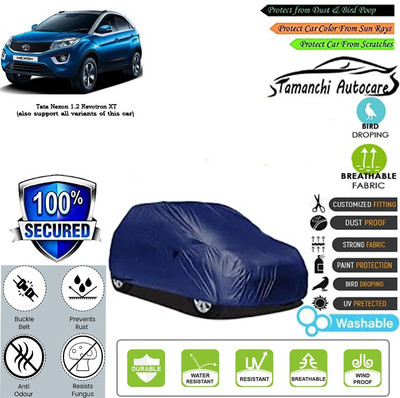 Tamanchi Autocare Car Cover For Tata Nexon 1.2 Revotron XT(Blue)